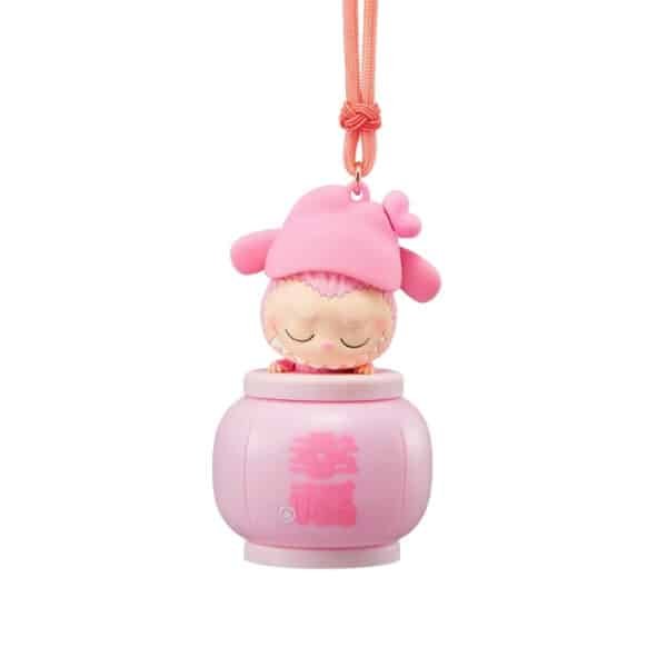 Night Light Labubu Happiness The Monsters Let's Have Fun Together Series Blind Box Rose