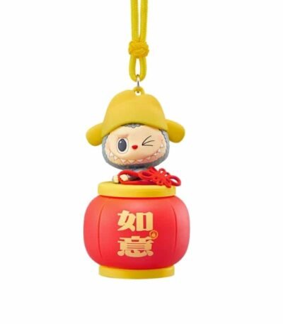 Night Light Labubu Satisfaction The Monsters Let's Have Fun Together Series Blind Box Rouge Jaune