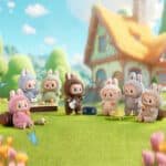 Peluche Labubu Face – The Monsters Exciting Macaron Series 