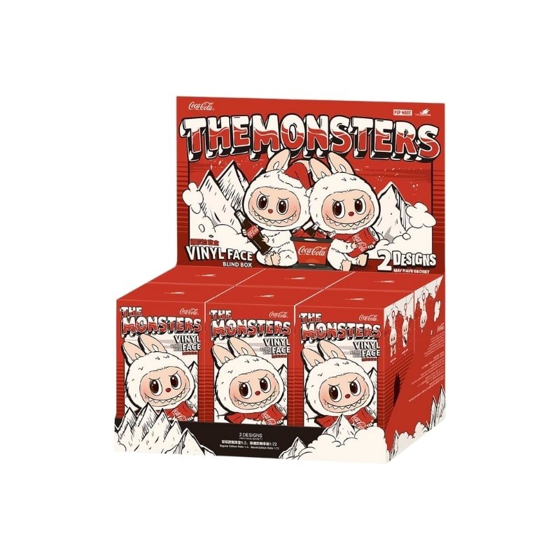 Peluche Vinyl Labubu – The Monsters Coca-Cola Series Coffret Complet