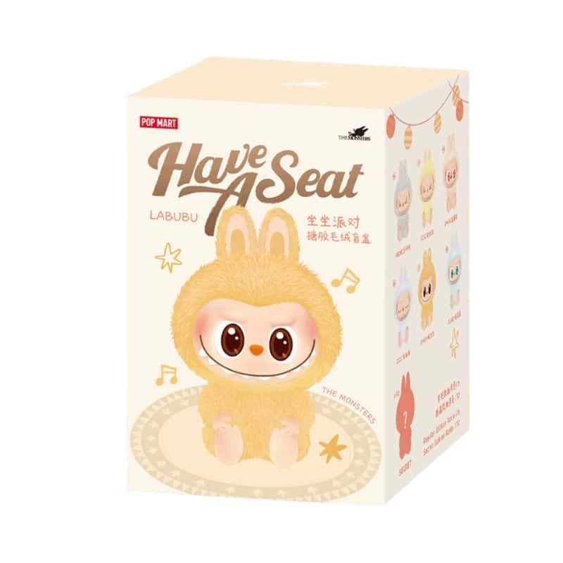 Peluche Vinyl Labubu – the monsters have a seat Blind Box