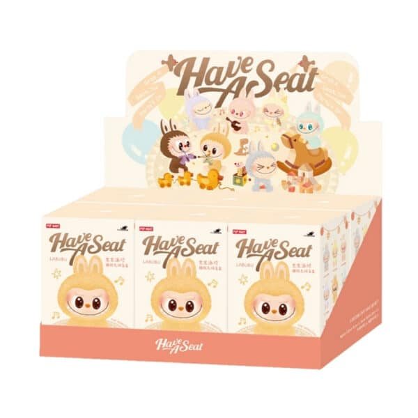 Coffret Intégral Peluches Vinyl Labubu – the monsters have a seat