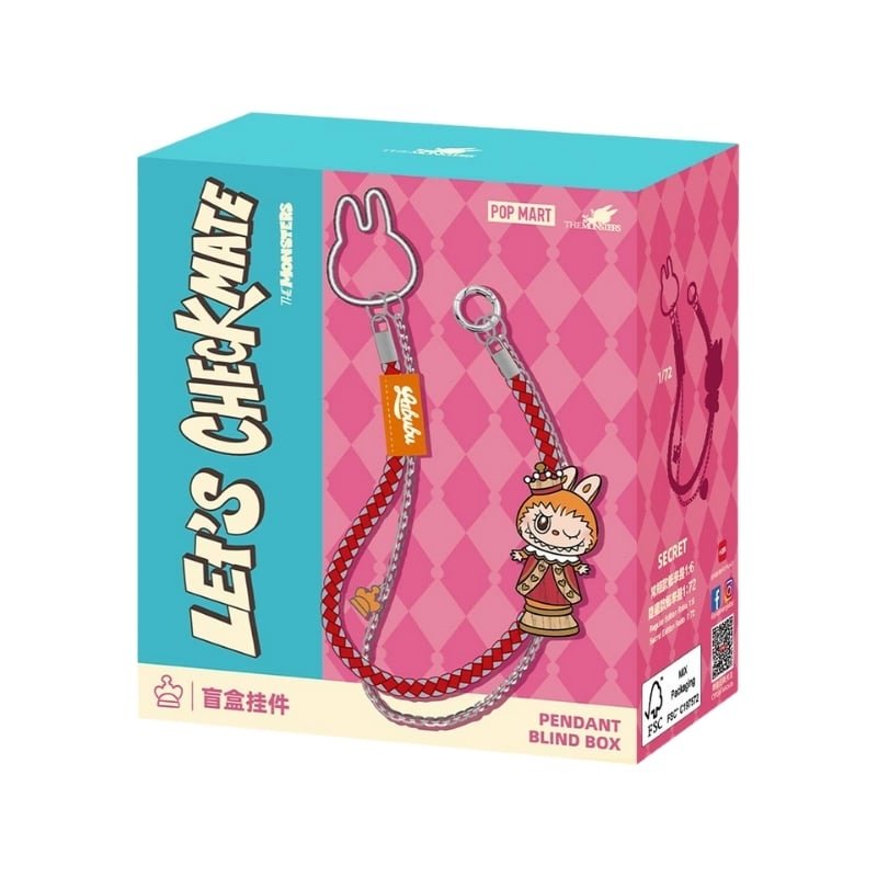 Pendentif Labubu – The Monsters Let’s Checkmate Series Blind Box
