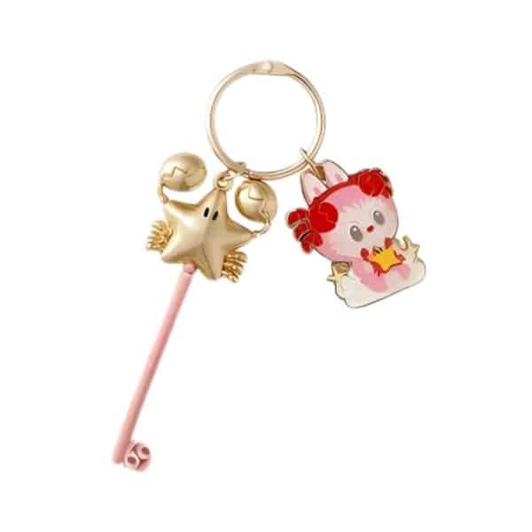 Porte-Clés Labubu Cancer – The Monsters Constellation Series