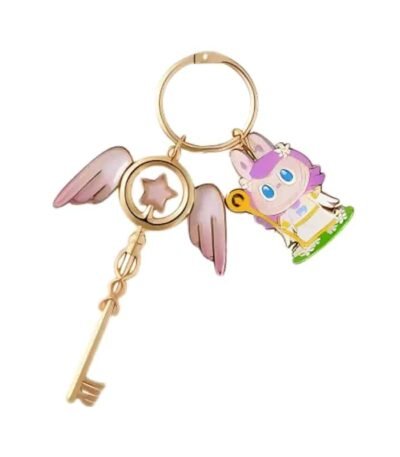 Porte-Clés Labubu Virgo – The Monsters Constellation Series