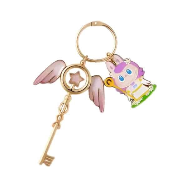 Porte-Clés Labubu Virgo – The Monsters Constellation Series